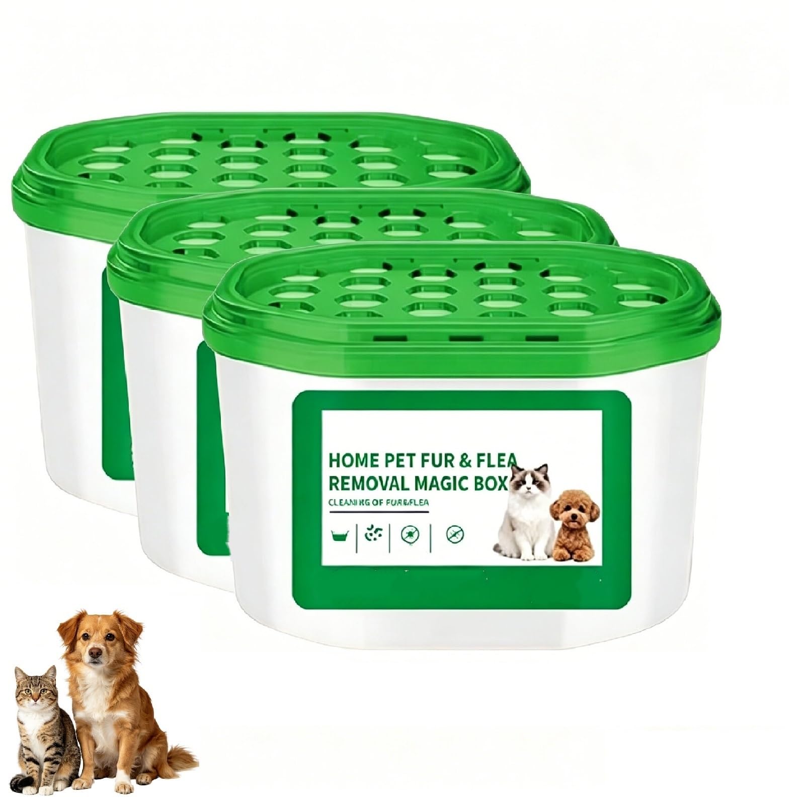 Pet Fur & Odor Removal Box pour respirer un air pur sans odeurs de chiens ou chats