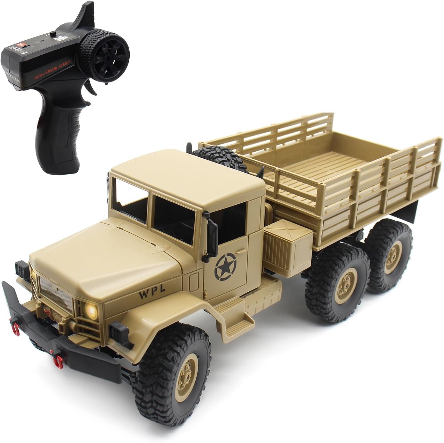 2.4G 6WD Ferngesteuerter Militär Offroad LKW für Kinder und Erwachsene