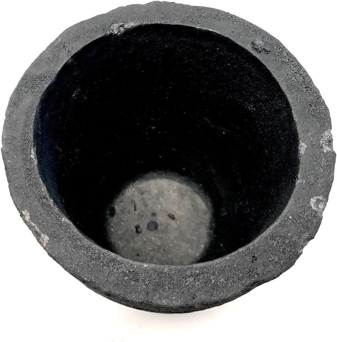 - Cast Masters USA - 5 Kg Foundry Clay Graphite Crucible Furnace Torch Melting Casting Refining Gold Silver Copper Brass Aluminum