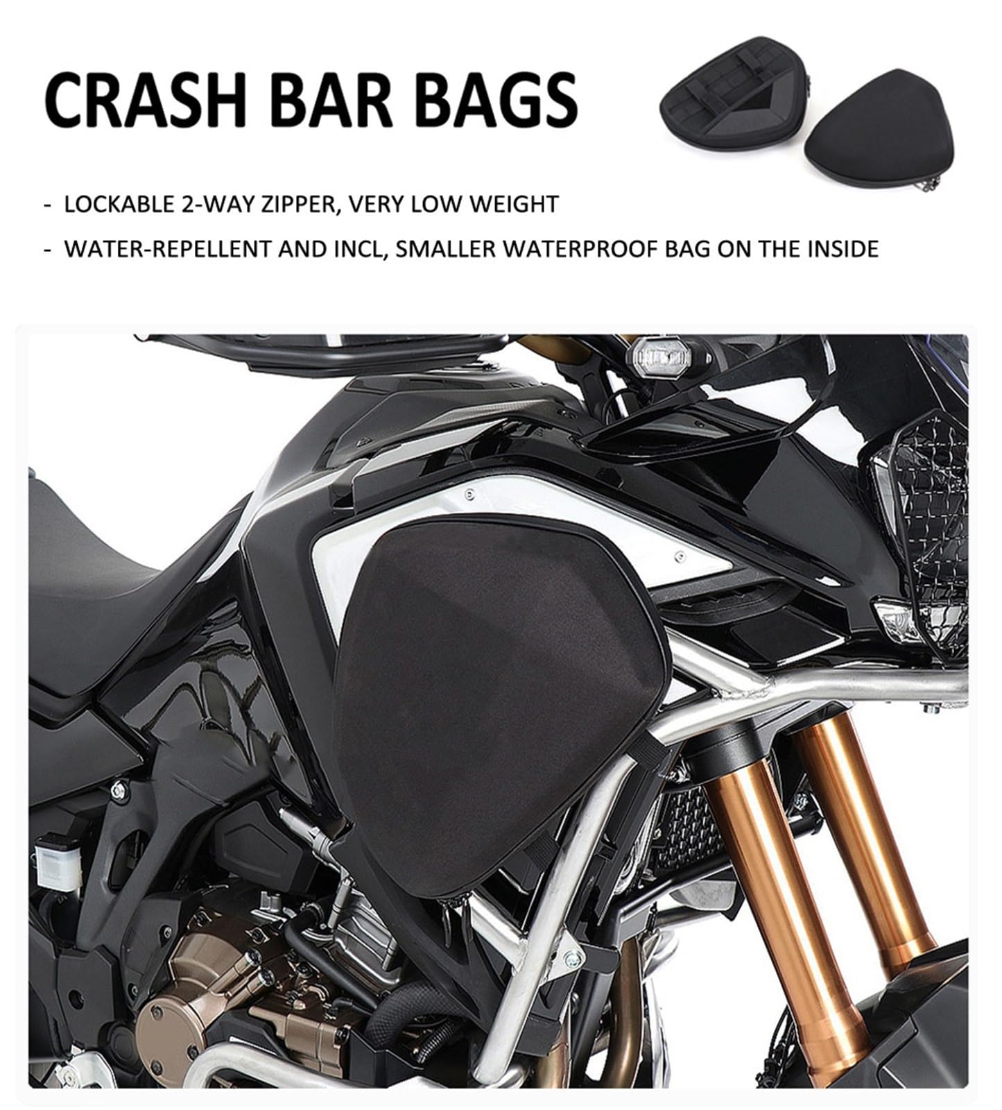 Sacs De Protection pour Barre Moto, Outil Réparation, Cadre Rangement, Boîte À Outils, pour F750GS, F850GS, F 850, 750 GS 2018, 2019, 2020, 2021