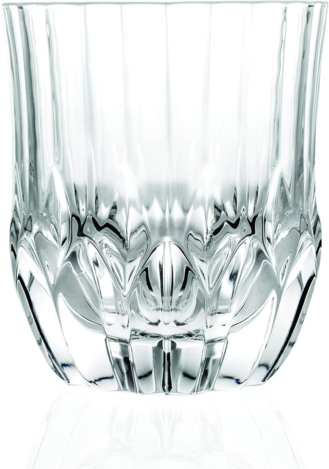 RCR 25745020006 Bicchiere da Acqua, Vetro, Trasparente, 8.8x8.8x10.1 cm