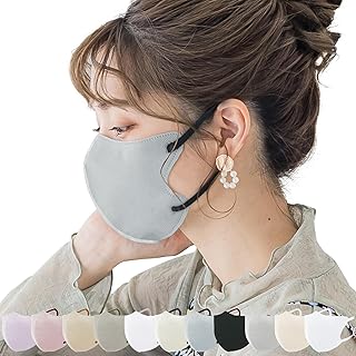 [ＬｉｌｙＮａ] マスク 大容量10枚入り×6パック【カケンテストで検査済】3層薄手 涼しいマスク 夏用 息しやすい 立体 マスク 血色マスク 立体マスク 3Dマスク 小顔マスク バイカラーマスク 丸顔 面長 不織布 乾燥対策 立体バイカラー 大人 小顔マスク 通勤マスク 血色カラー 柔らかい 通気性 耳が痛くない 花粉・ウィルス・ホコリカット