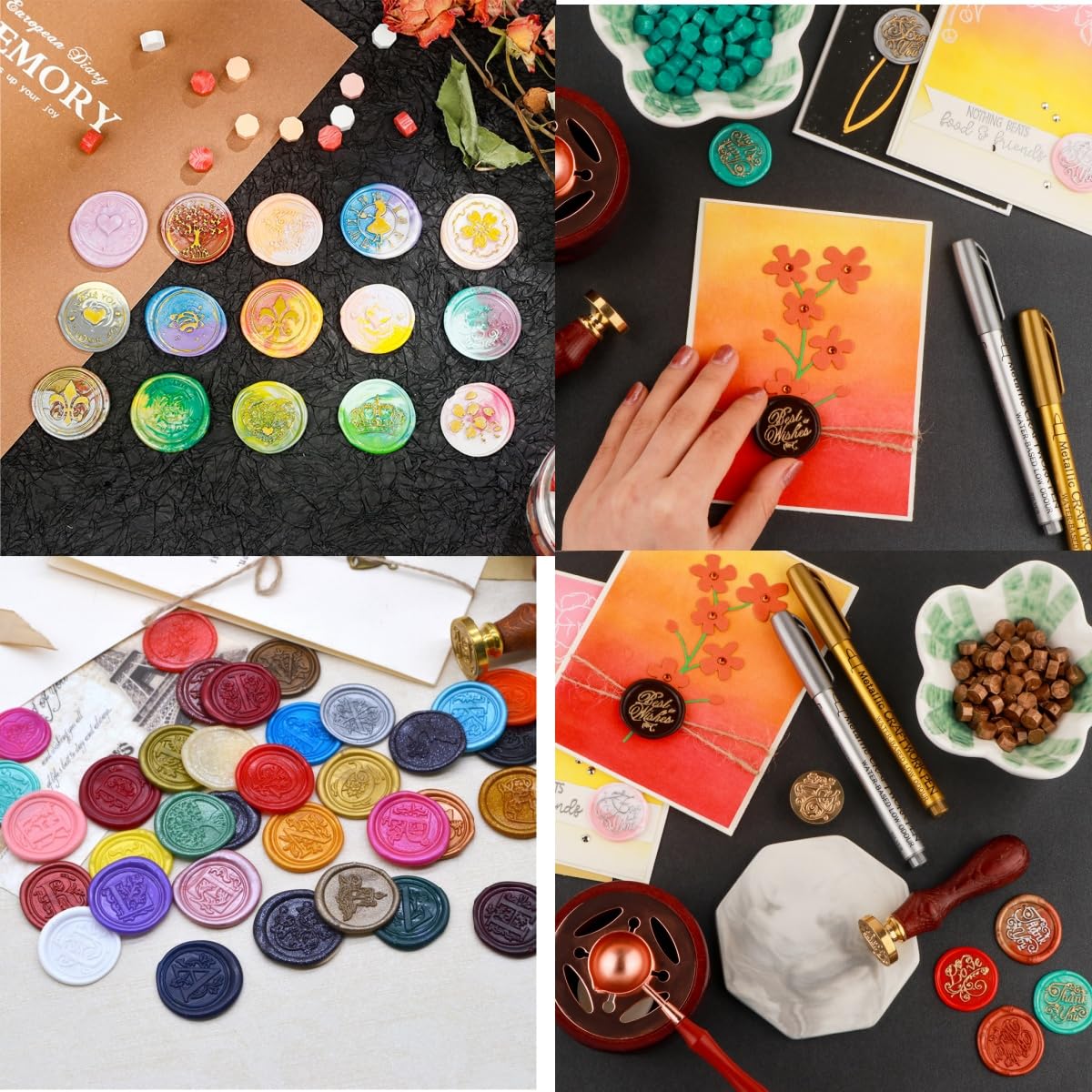 300 Pcs Wax Seal Beads, Sealing Wax Beads - Image 4