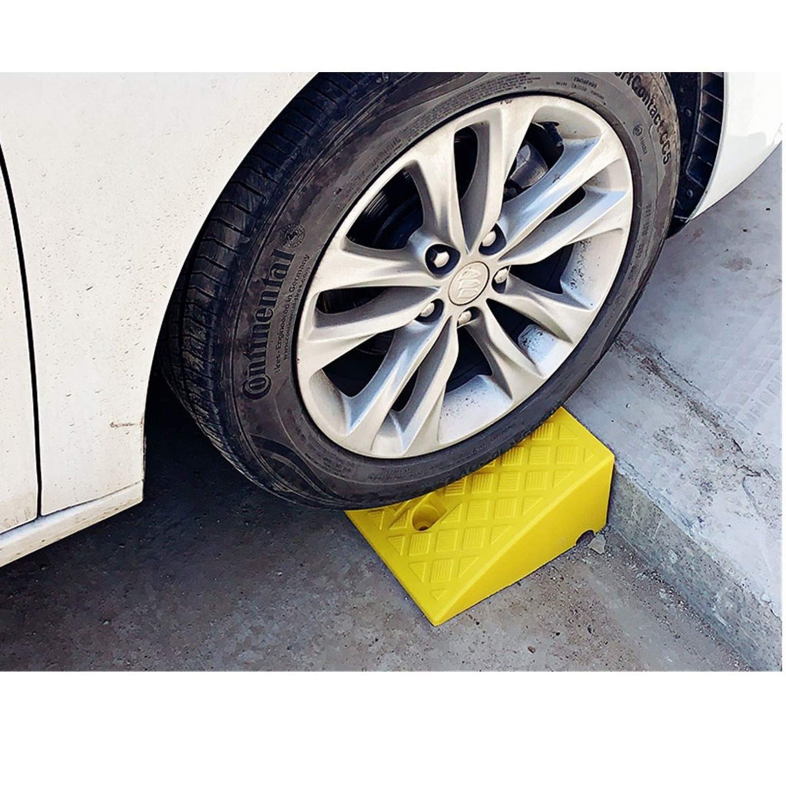 Rampa de seguridad para silla de ruedas, rampas de seguridad para sillas de ruedas, antideslizantes, portátiles, pequeñas rampas de plástico, 3/5 cm, rampas familiares (dimensiones: 49 x 12,5 x 3 cm