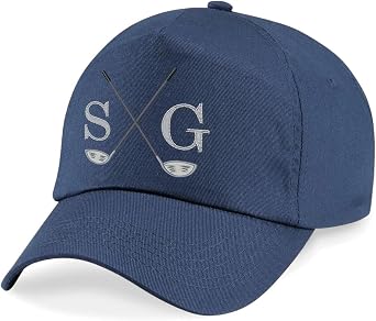 Personalised Golf Cap Navy Blue