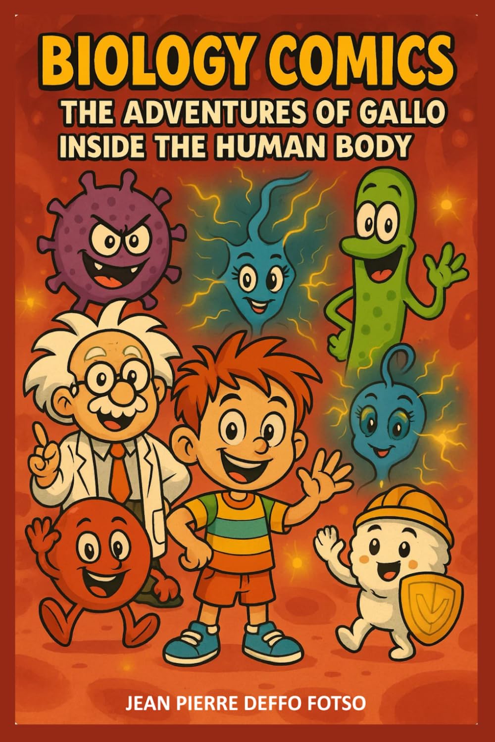 Biology in Comics – Gallo’s Adventures Inside the Human Body