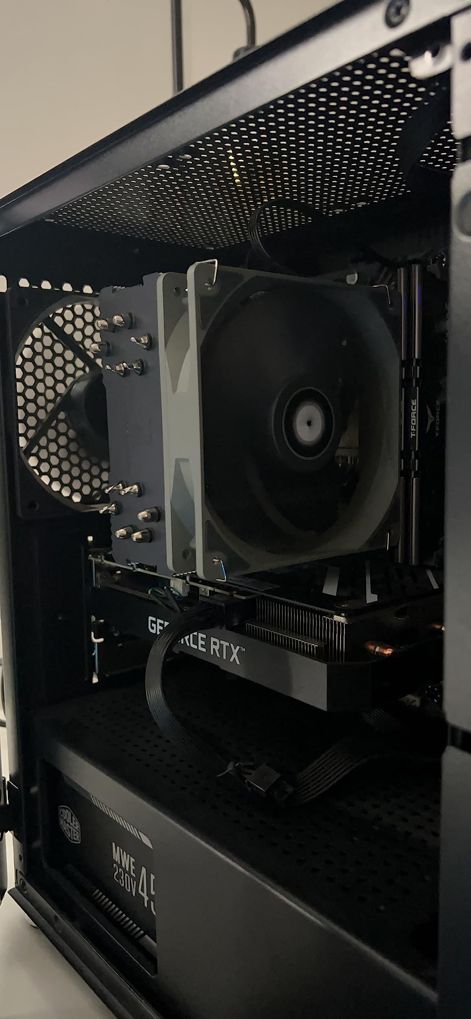 Thermalright BA120 EVO Enfriador De Aire Oscuro Para CPU 6 Tubos De Calor Radiador TL-C12C PWM