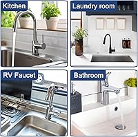 Vista 6 de Meiliweser Alfombrilla de Silicona para Grifo de Fregadero de Cocina – Gen 3 Protector contra Salpicaduras con Pendiente de 10° con Orificio