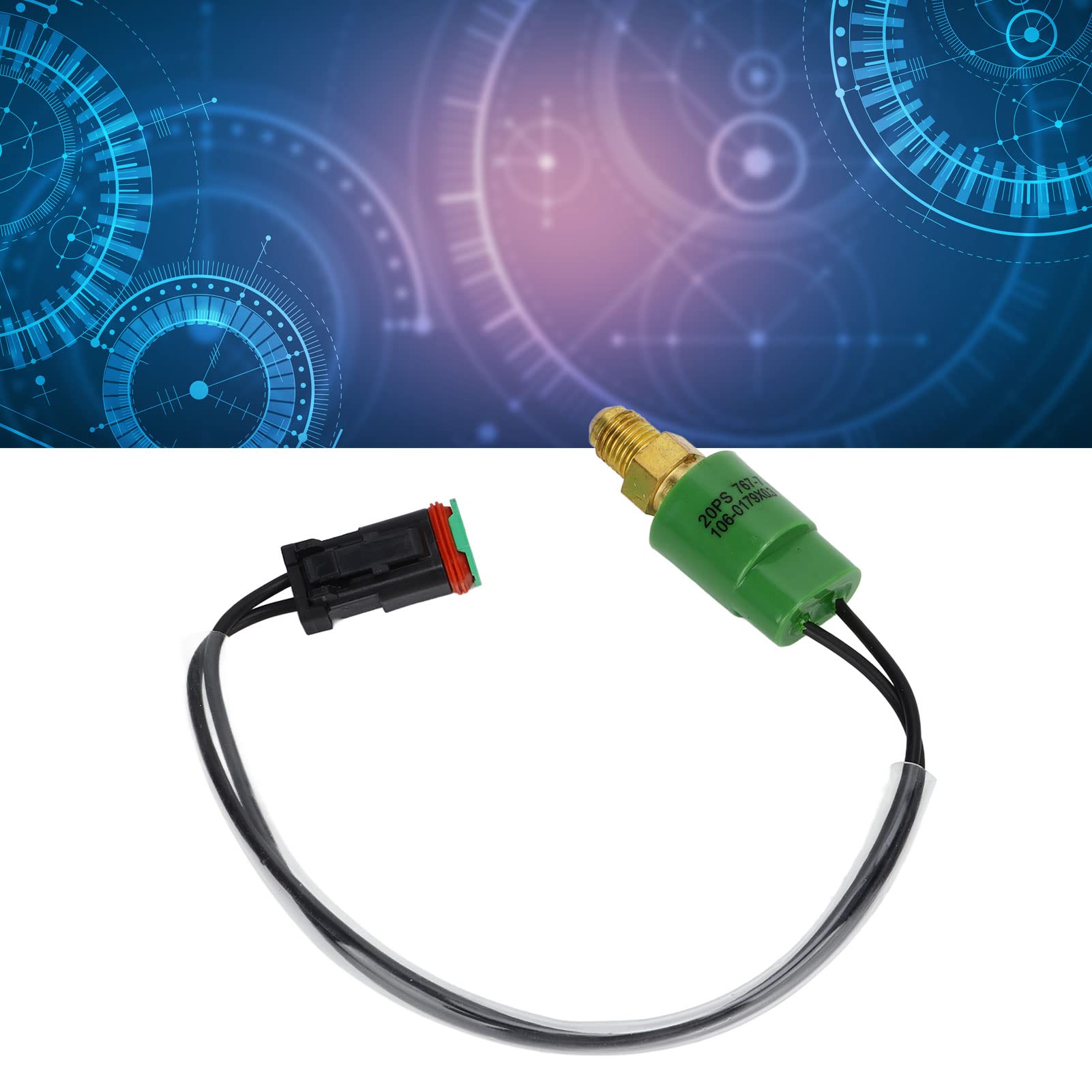 Sostituzione del Pressostato per Attrezzature Pesanti per CAT E320B E330 Codice 106 0179 Altre Parti di Auto e Moto
