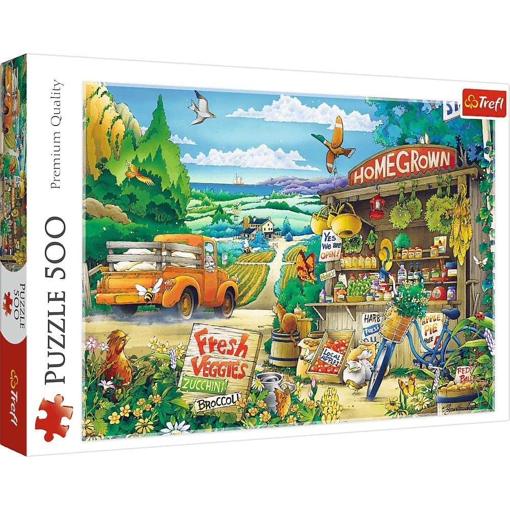 Trefl, Puzzle, Día Soleado en Londres, de 500 Piezas, Inglaterra, Monumentos de Londres, Big Ben, Puzzle con Vistas a la Ciudad, para Fans de Londres, Capital de Inglaterra — view 11