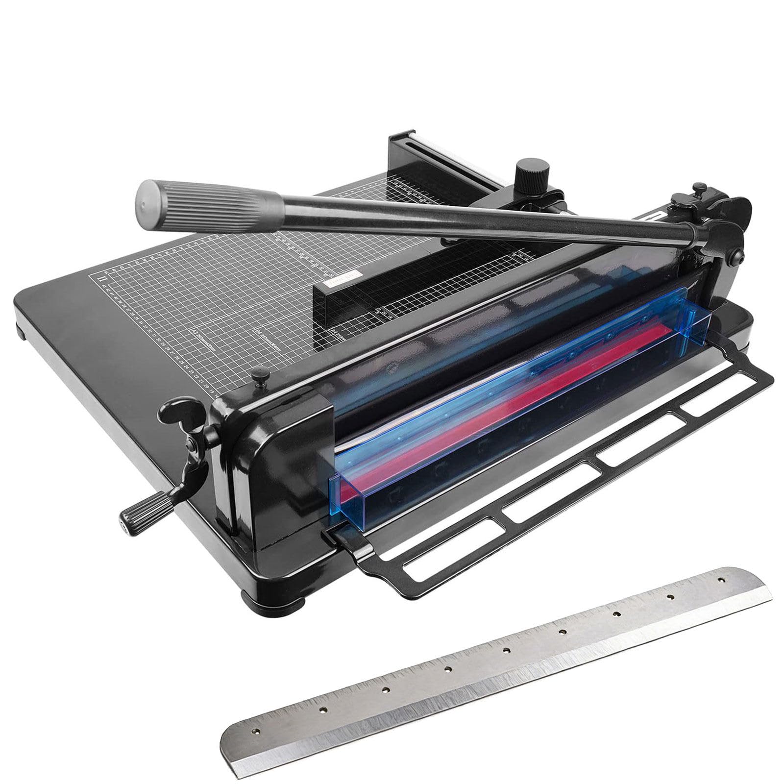 Cortador de Papel de Guillotina de Servicio Pesado - Corta hasta 1.57 en Papel Grueso, A4/A3, 12 "/ 17" Hoja, Ideal para la impresión de la Oficina y la fotocopia