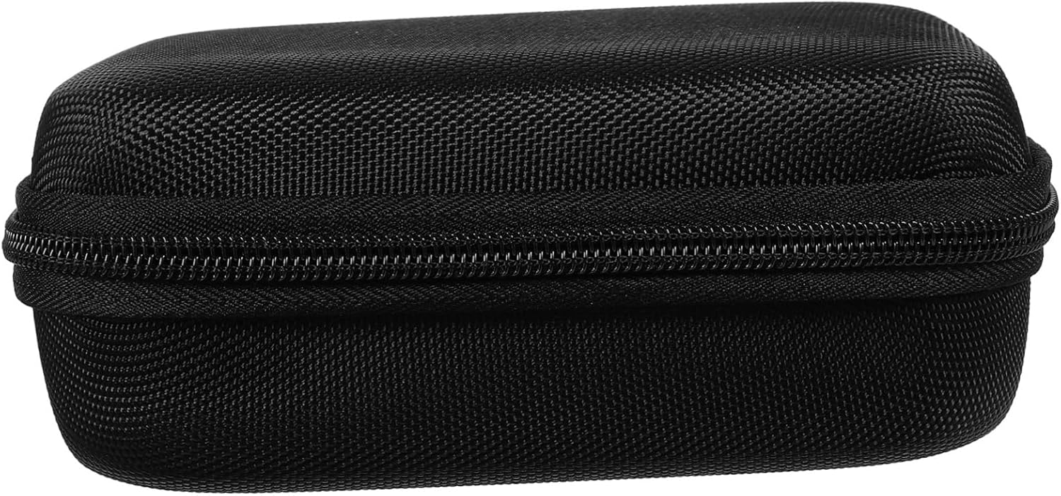 Tofficu Portafoto Compatto e Multifunzionale con Zip Design Fai da Te e Rimovibile per Fotocamere e Dispositivi Elettronici Multimediali, Nero, Moderno