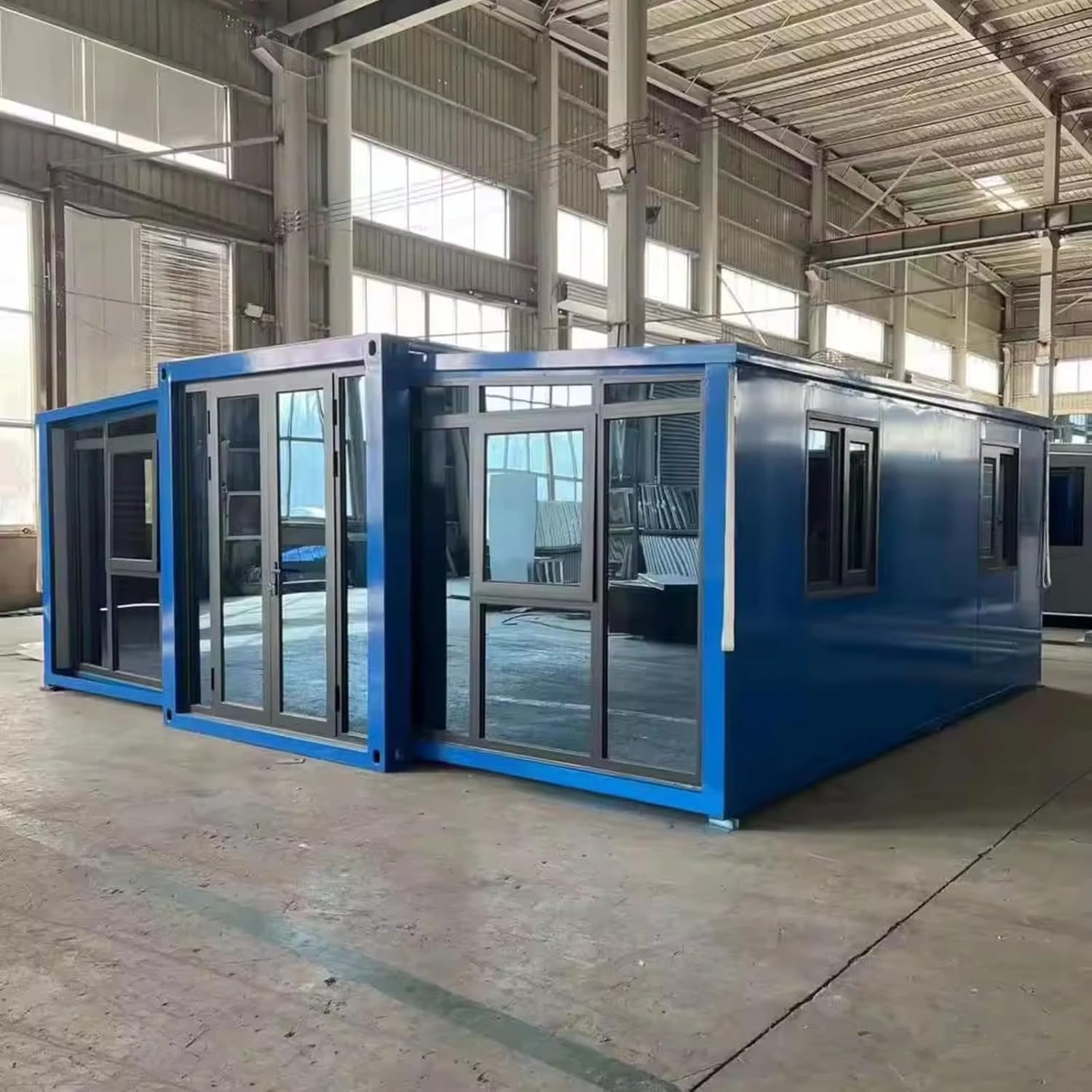 Amazon.com: Prefab Folding Extendable Container House for Living Office ...