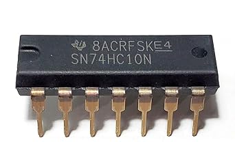 SN74HC10N SN74HC10 74HC10 7410 Triple 3-Input Positive-NAND Gates Breadboard-Friendly IC DIP-14 1 Piece