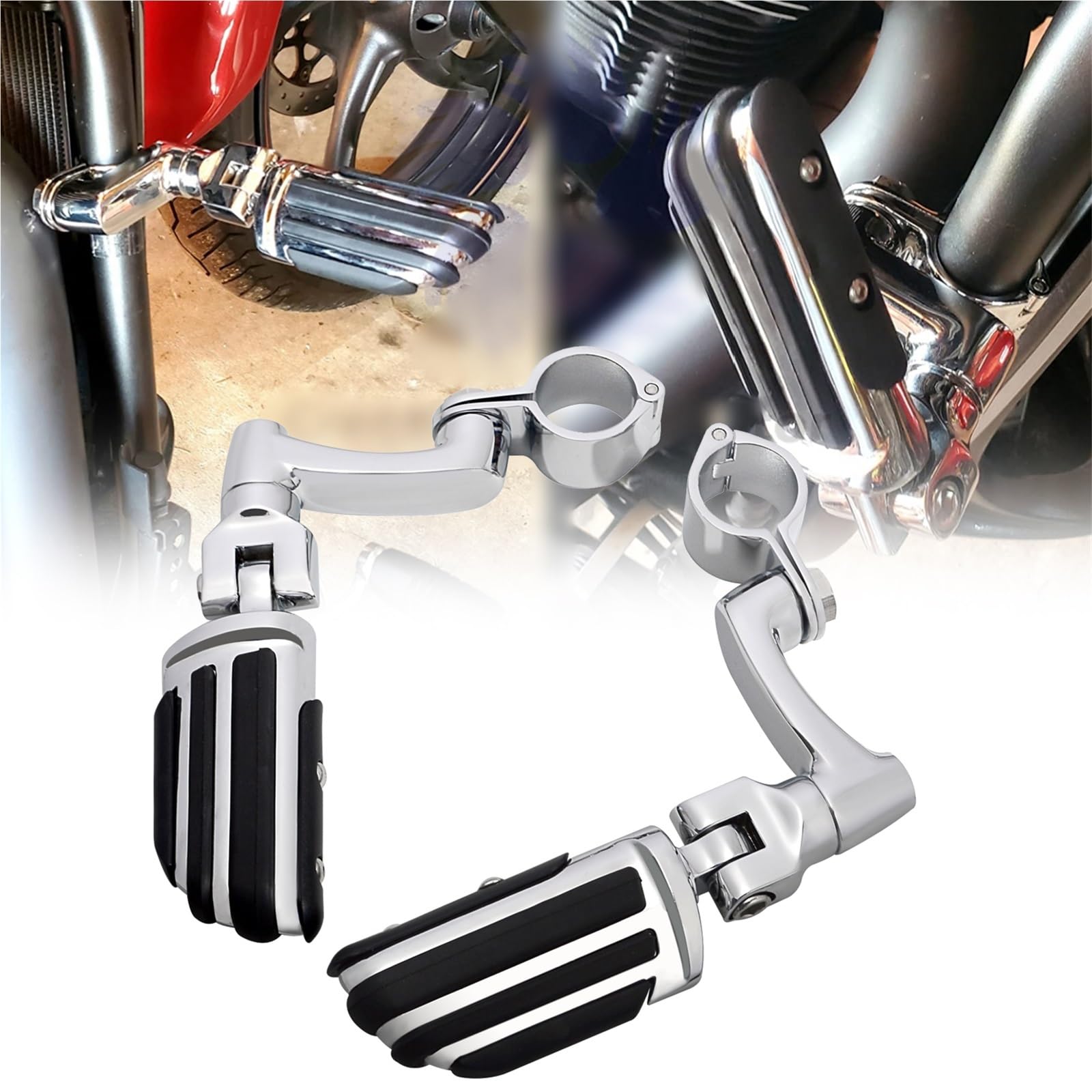 Repose-Pieds de Moto 25-35 mm pour Harley Davidson CVO Road King