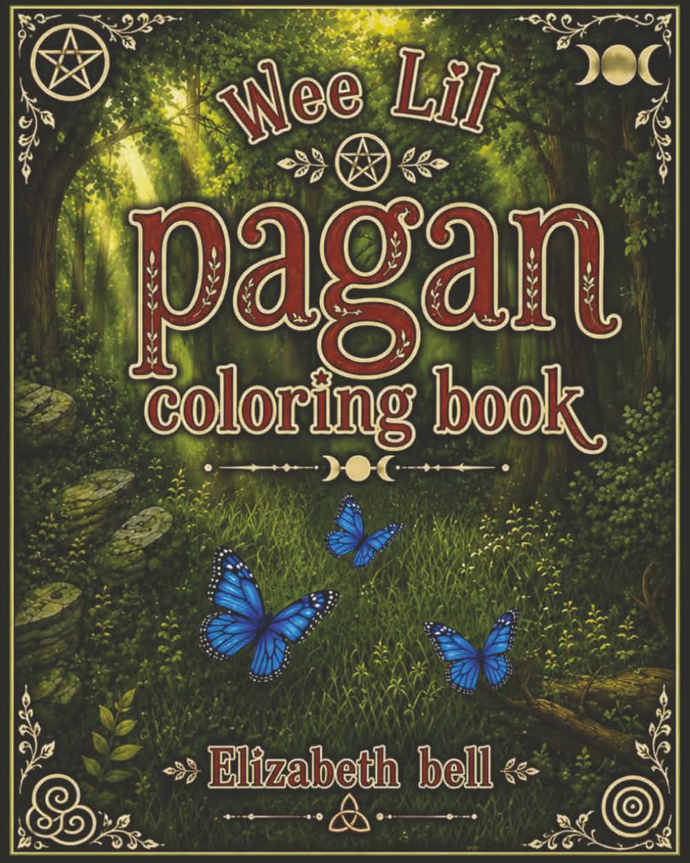 'Wee lil' Pagan Coloring and Activitie book: Symbols