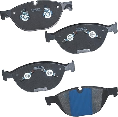 Vista 420 de Bendix Premium SBM8 - Pastillas de freno semimetálicas Premium para modelos seleccionados Buick Special, Camaro, Corvette, Phaeton, Olds F85, Vista