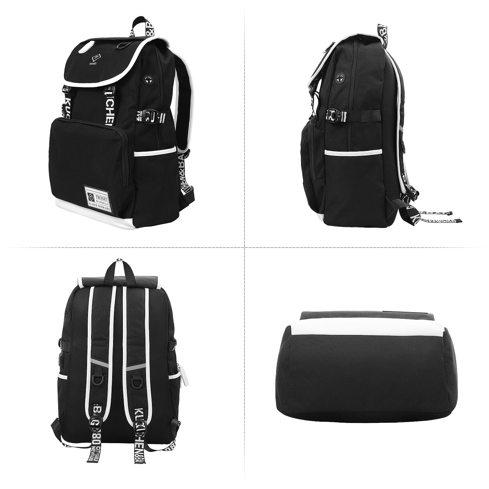 Cartable Fille Garçon Primaire Collège Élémentaire Enfant Sac à dos Scolaire Maternelle, Sacs d'école Filles garçon Adolescent Loisir Voyage Femme, 8 9 10 11 12 13 14 15 16 Ans CE2 CM1 2 6E