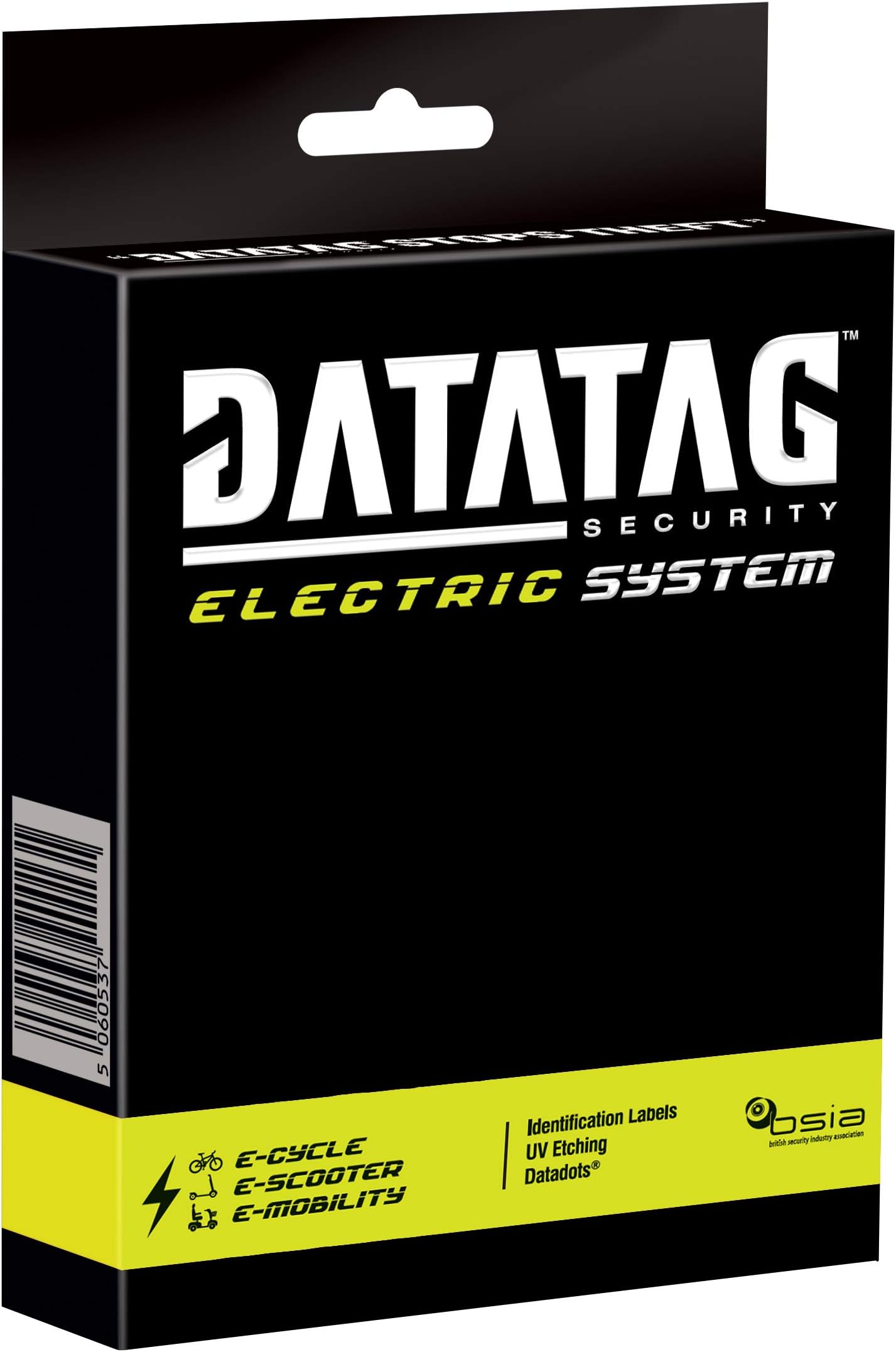 E-Bike/E-Scooter/E-Mobility Security Identification System, Black