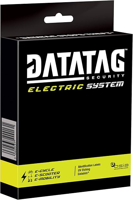 Datatag E-Bike/E-Scooter/E-Mobility Security Identification System