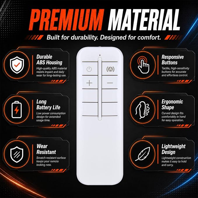 Control Remoto Repuesto para Plataforma de Vibración MERACH, YESOUL, ZENACTIVE miniatura 5