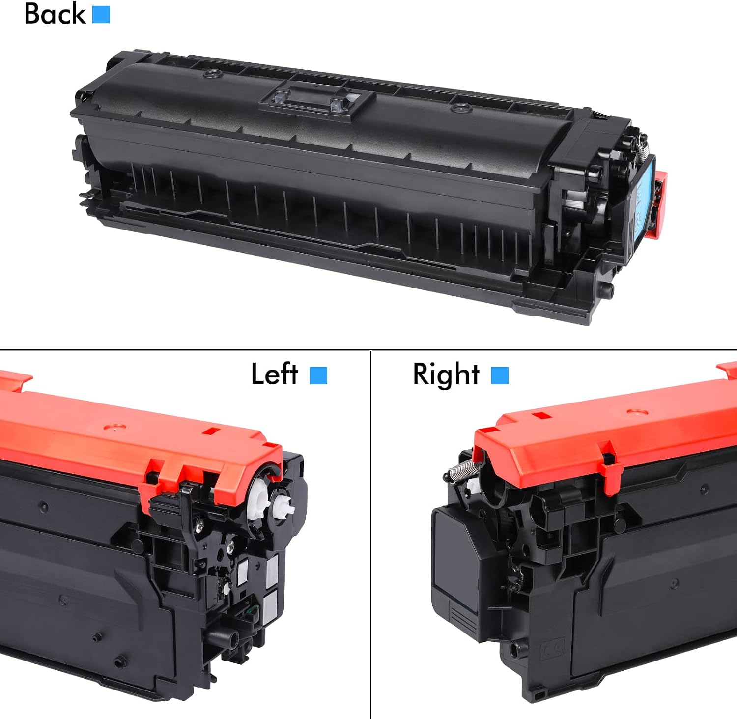 508A Toner Cartridge 4-Pack Replacement for HP 508A 508 M553 Toner Cartridge for HP CF360A CF361A CF362A CF363A Color Enterprise M553 M553n M553dn M553x MFP M577 Printer (Black Cyan Yellow Magenta)