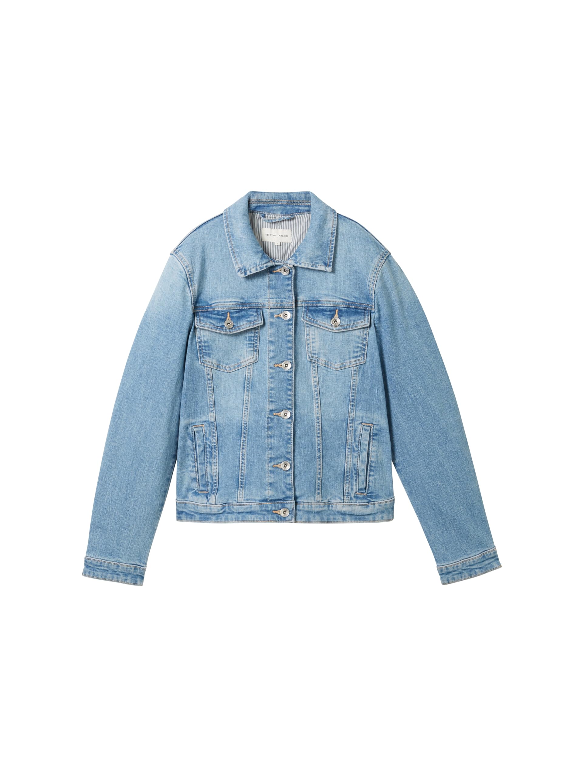 TOM TAILOR Damen Basic Jeansjacke