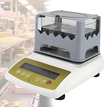 Gold Purity Tester Digital Electronic Gold Purity Tester Machine Gold K Value Tester with Lcd Display Jewelry Purity Tester for Laboratory Jewelry Store,Bank,300k