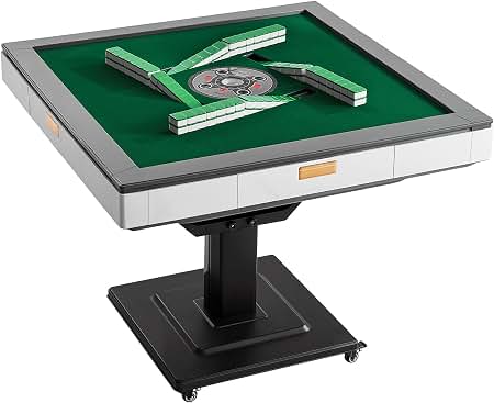 Amazon.com: SXTL Automatic Mahjong Table, Tile Shuffling, Converts