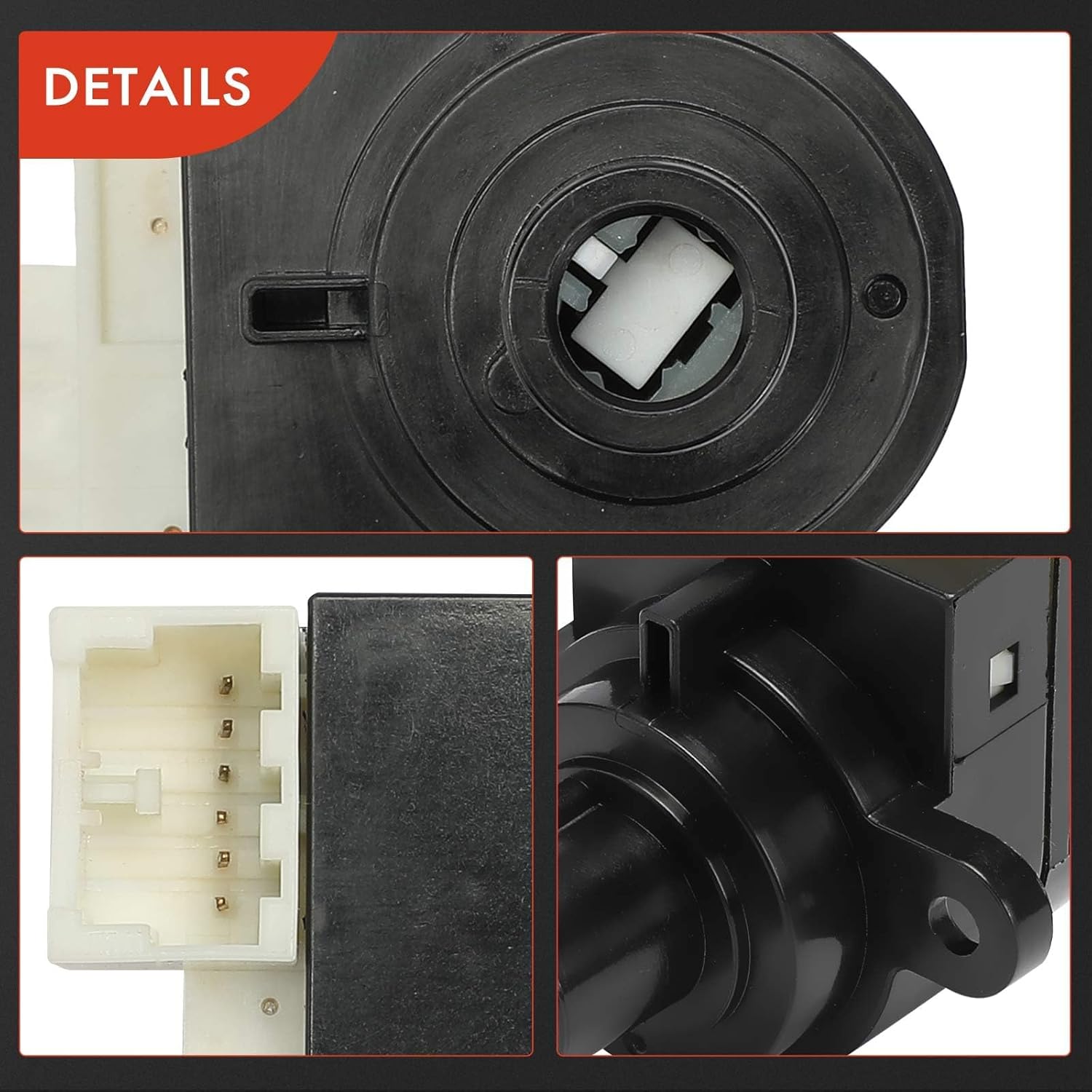 A-Premium Ignition Starter Switch Compatible with Chevrolet GMC Cadillac Pontiac Buick & Saturn Vehicles - Camaro Caprice Traverse Acadia Limited CTS G8 Enclave Outlook - 6 pin, Replace# 92184907