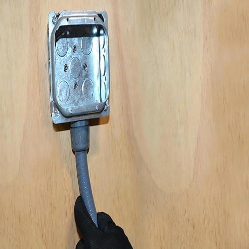 Miniatura 4 de Woods 55082721 Titan2 UL Conducto metálico flexible hermético para lugares peligrosos gris