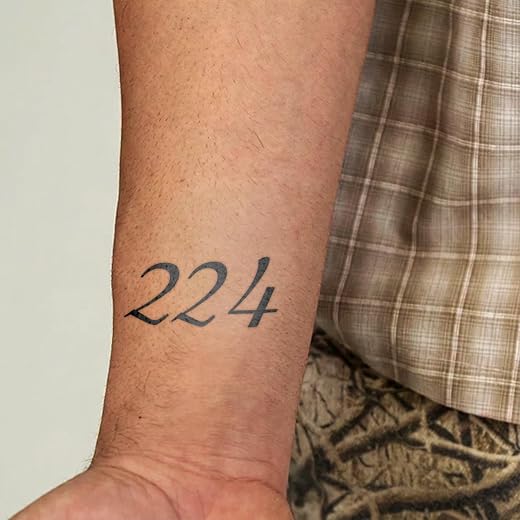 INKHUB Tattoos Today Tomorrow Forever Semi-Permanent Tattoo for Men &amp; Women | Long-Lasting Temporary Design with Primer Wi...