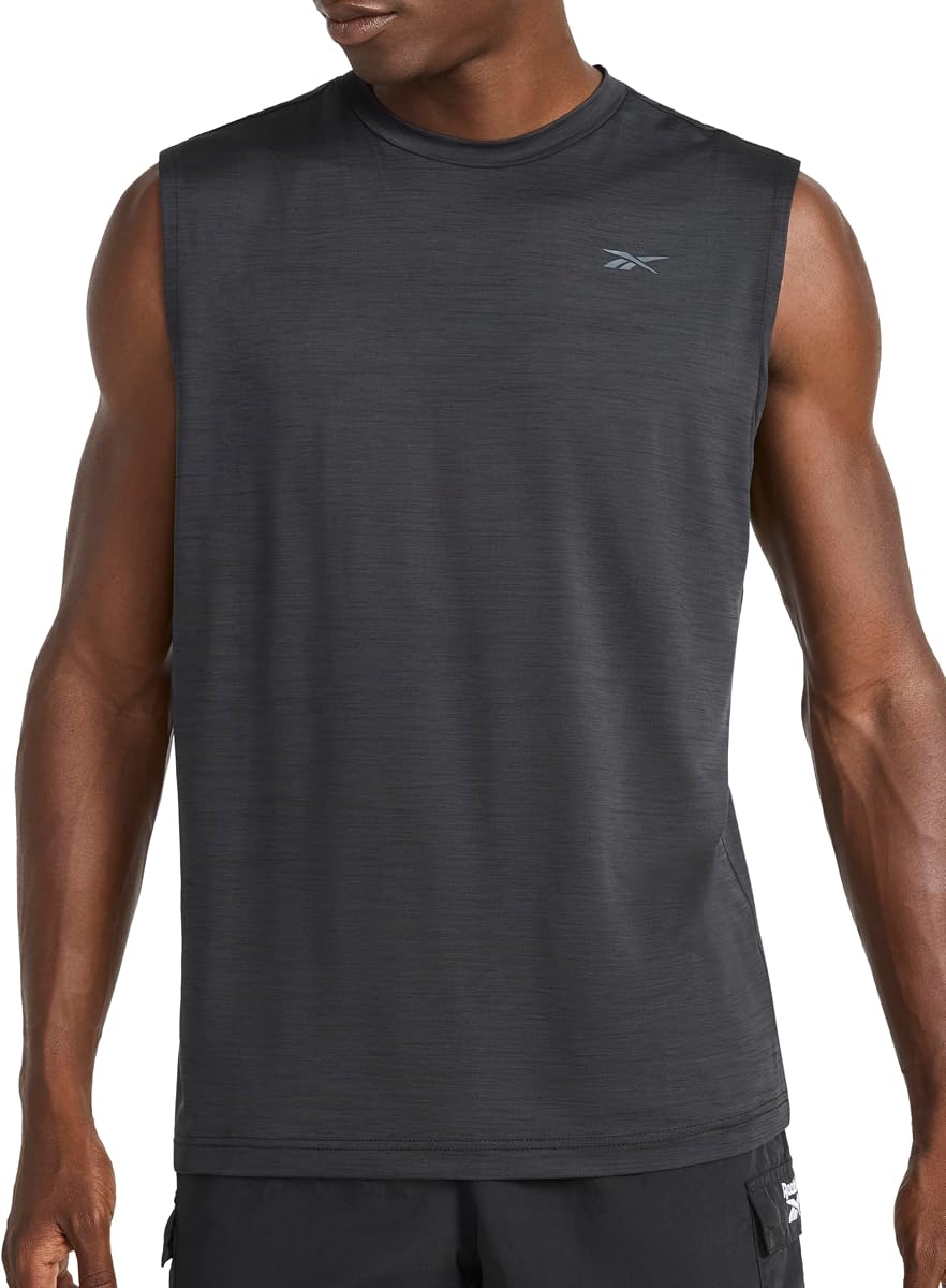 Reebok Men's Muscle Performance Crewneck Tank Top