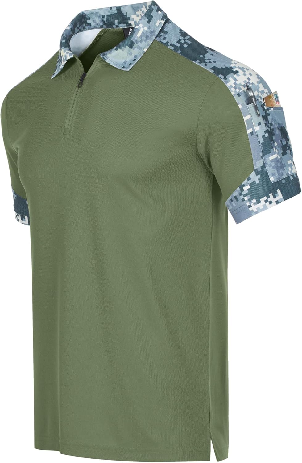 ZITY Tactical Shirts for Men Military Golf Shirts Short Sleeve with Collars Army T-Shirt : Clothing, Shoes & Jewelry