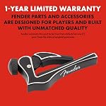 Fender Dragon Capo, Guitar Accessories, Black
