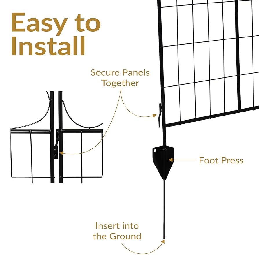 Amazon.com : Sunnydaze Winding Vines 10-Foot 4-Piece Steel
