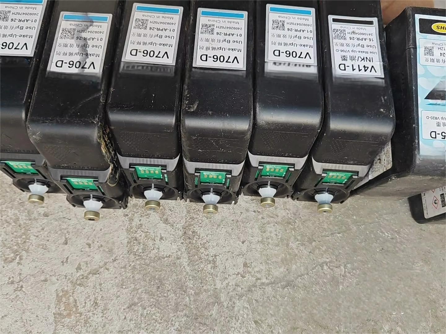 Case Coding Ink 1000ml Black DOD 201-0001-801 VJ Willett Original for Large Character Marking Machine