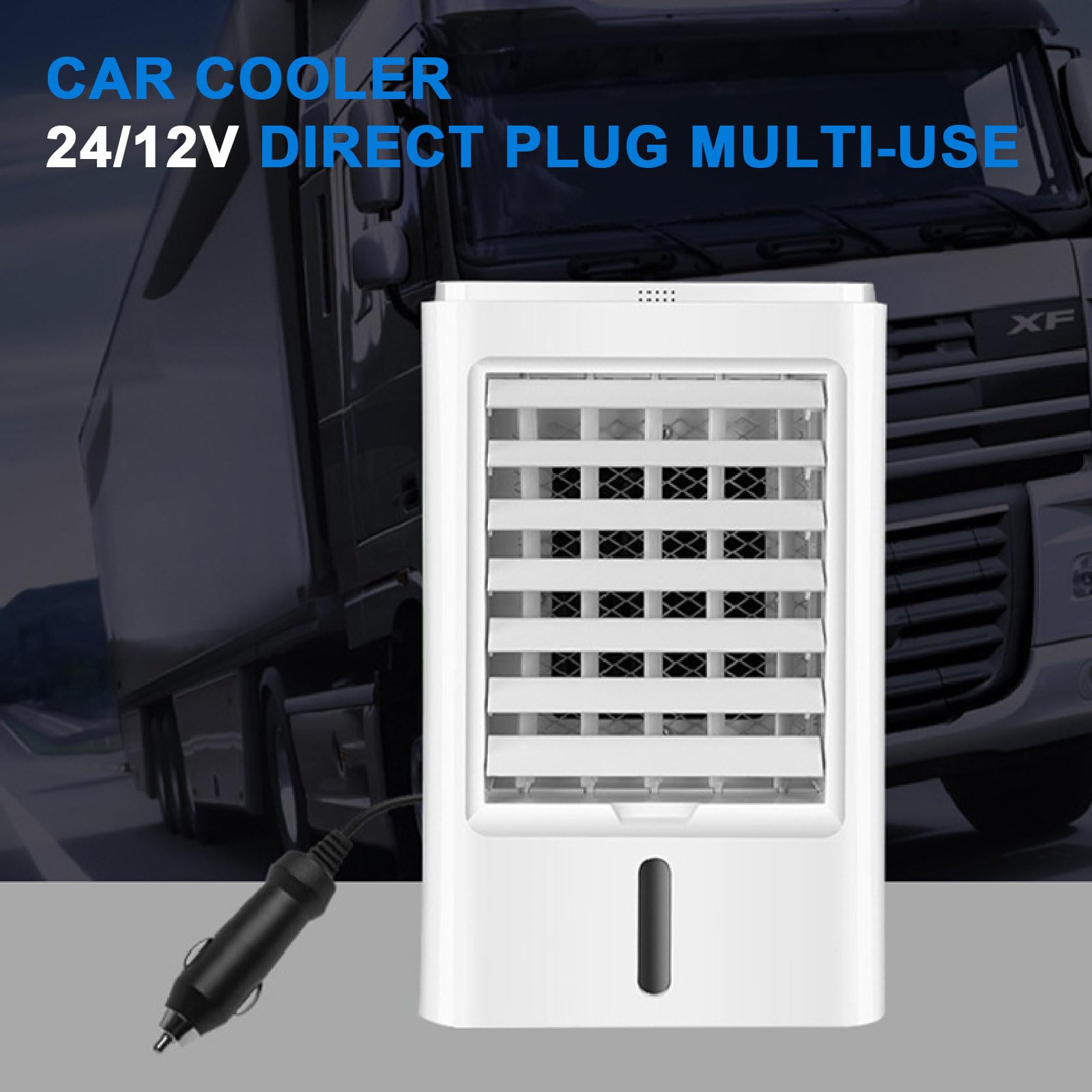 Aire Acondicionado Portátil para Caravanas,Mini Aire Acondicionado para Vehículos Recreativos,Enfriador Aire Evaporativo 3 Velocidades,Aire Acondicionado para Caravanas Y Camiones 12v