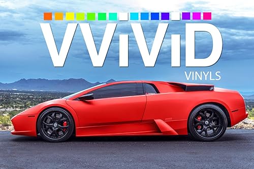 Miniatura 8 de VViViD Vinilo fundido de cromo satinado rojo para automóvil (3 x 5 pies)