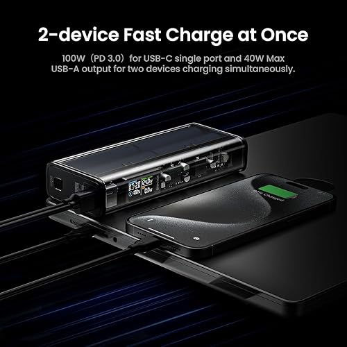 Miniatura 4 de Shargeek 140 Power Bank Retro 67 GaN Charger