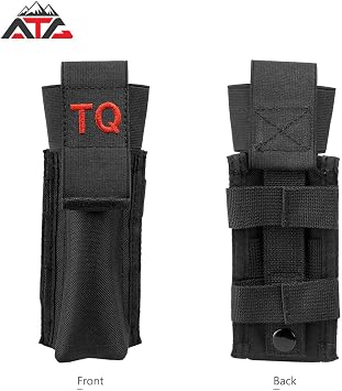 Molle PALS Tourniquet Pouch Holder TQ Pull Elastic Tab