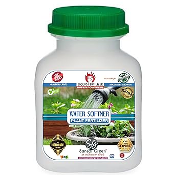 Sansar Green Water Softner Plant Liquid Fertilizer for making hard water soft for Plant Watering. (1000 ml)