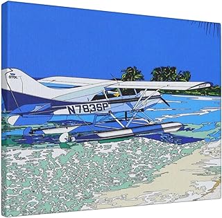 鈴木英人 装飾画 アートパネル 絵画 壁掛け 壁飾り おしゃれ 人気 家の装飾 完璧なギフト(40cm X 50cm)