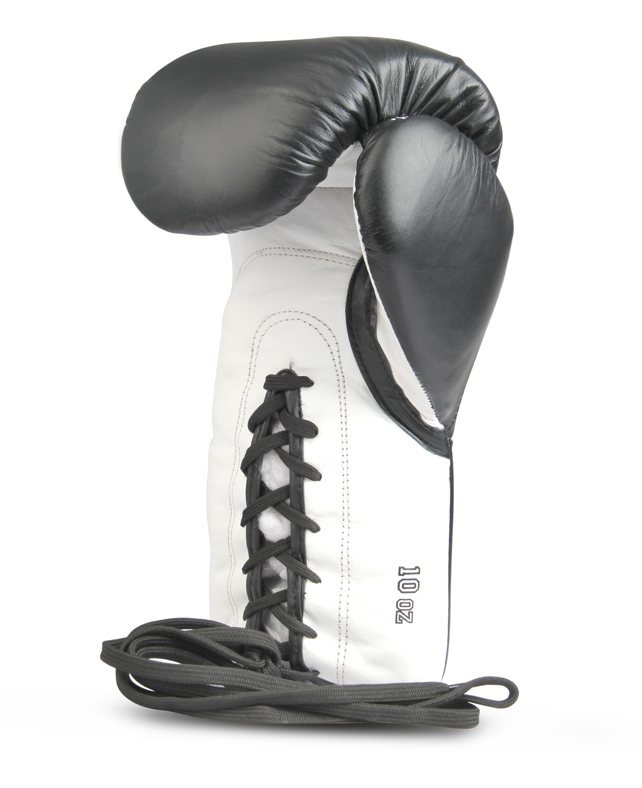 RXN® Boxing PRO Fight Gloves (12 OZ, Black) 3