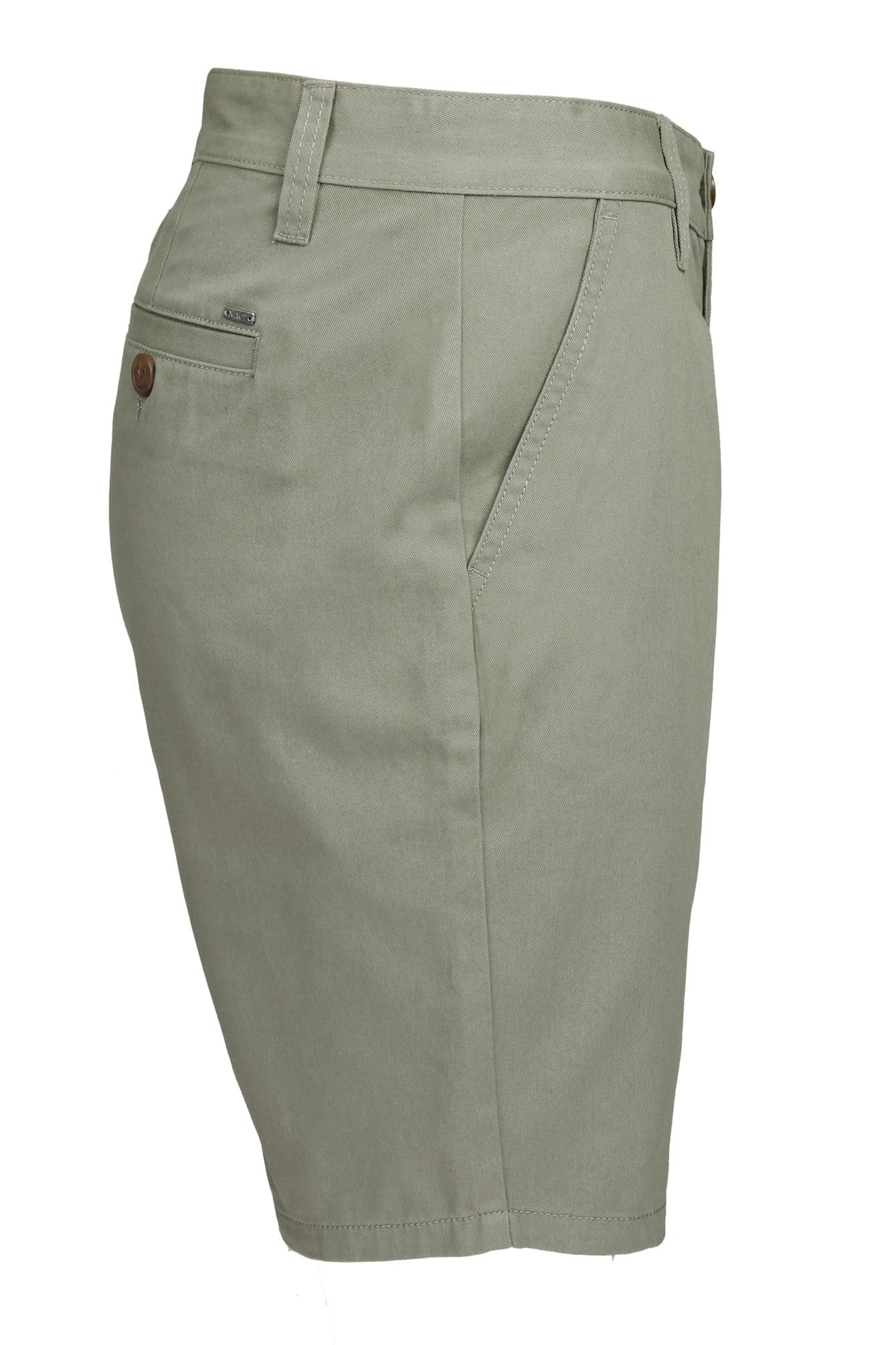 Xact Pantalones Cortos Hombre Chino Bermuda Algodón Regular Fit Elegantes Casual 23 cm