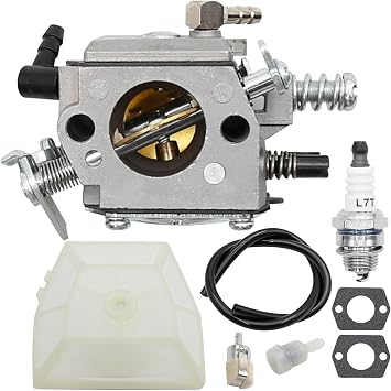 CS590 Carburetor Kit replacement for Echo CS-590 CS-600P CS600P CS600 CS610 CS620 Shindaiwa 591 Chainsaws Engine Carb Replaces A021001661 A021001660 A021001662