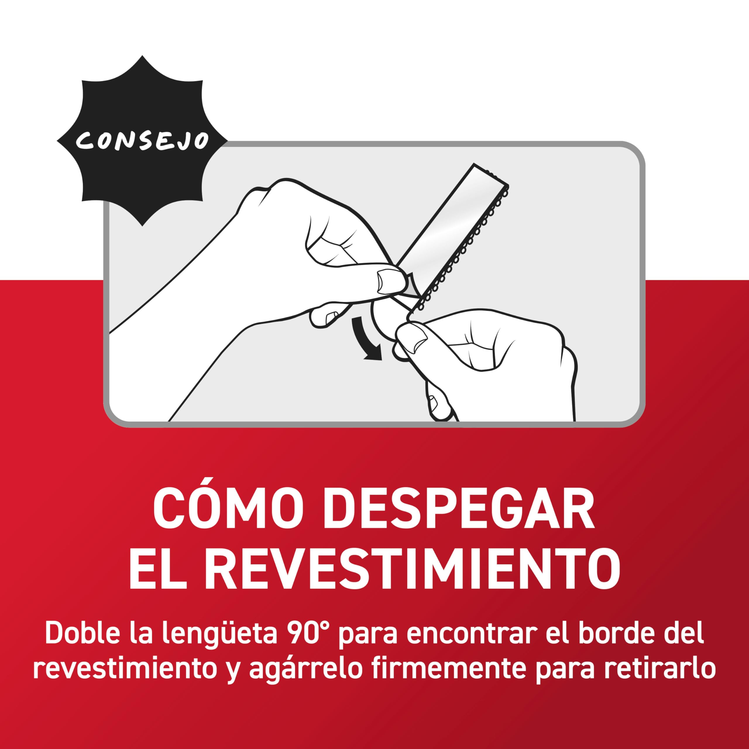 Command Tiras Adhesivas para Colgar Cuadros, 8 Pares de Tiras Medianas y 8 Grandes Blancas - Para Marcos, Espejos y Otros Adornos - Colgar sin Agujeros ni Taladrar — view 8