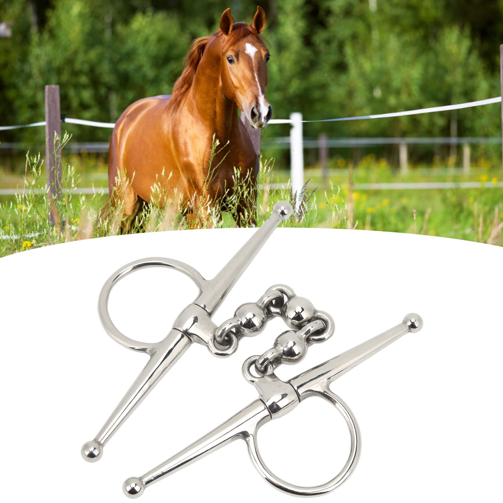 Mors Paso Fino Porto bas avec rouleaux en cuivre Mors Equestre