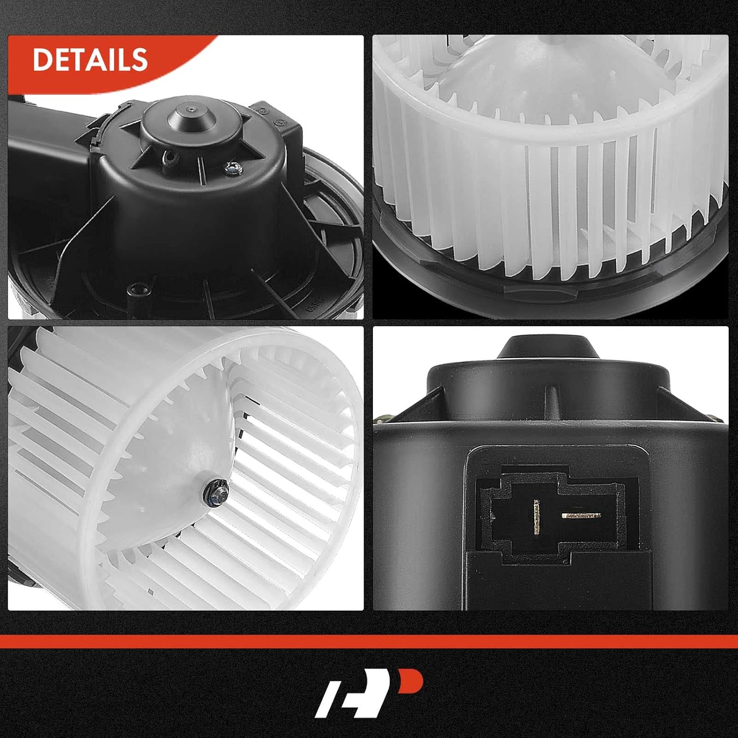 A-Premium Heater Blower Motor with Fan Cage Replacement for Ford Escape 2008-2012 F-250 F-350 F-450 F-550 Super Duty Mazda Tribute Mercury Mariner