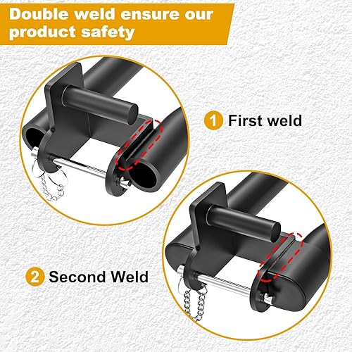 Miniatura 5 de Kipika Accesorio para minas terrestres en fila en T  Plataforma de fila resistente con giratorio  Adecuado para barras estándar y olímpicas  Ideal